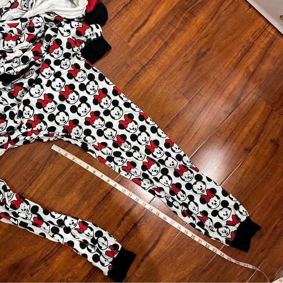 Disney Store Mickie Minnie Mouse One Piece Hooded Size XL UNISEX - Picture 10 of 10